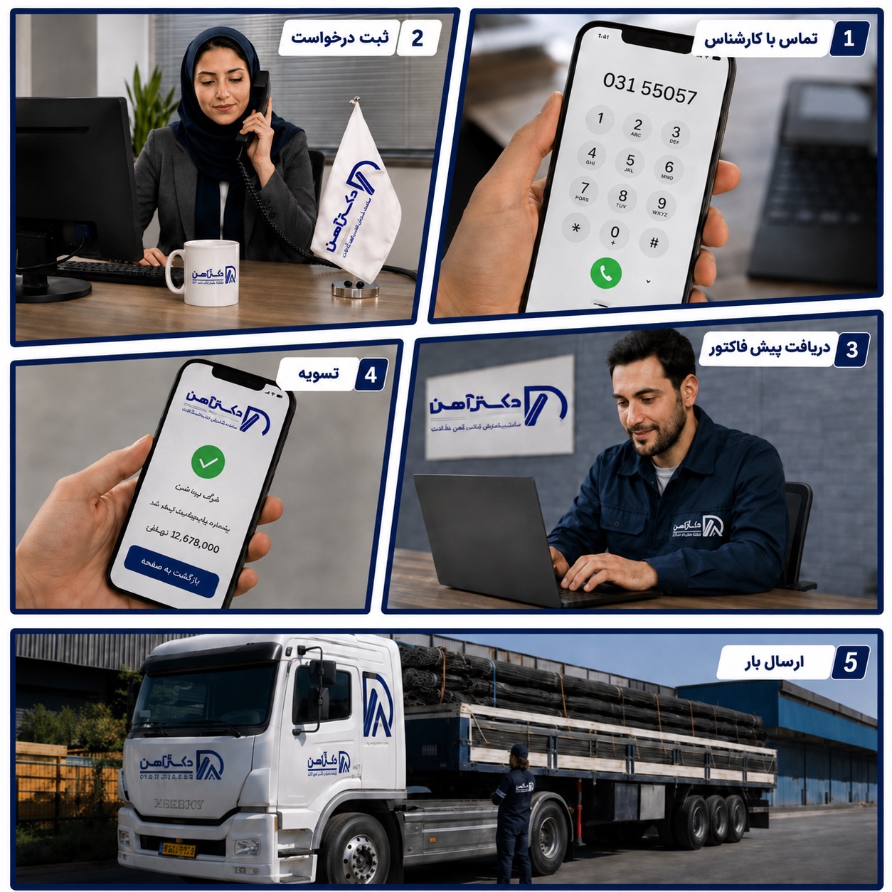 کارشناس فروش دکتر آهن